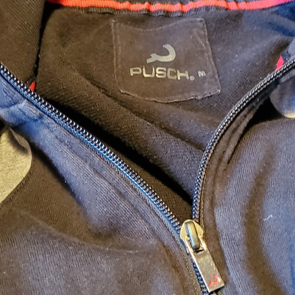 Pusch Men's Zip Sweater (Medium) - Picture 3 of 5